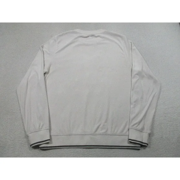 Psycho Bunny‎ Sweatshirt Mens Large White Embossed Logo Crewneck B6S316S1C0
